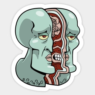 Handsome Dissected Sticker